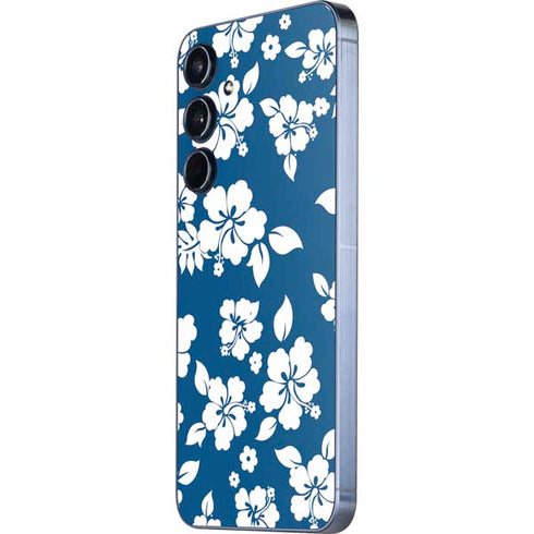 Blue and White Galaxy A35 5G Skin